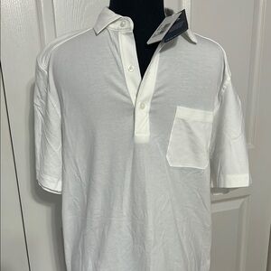 Cutter & Buck Men's Classic White Polo